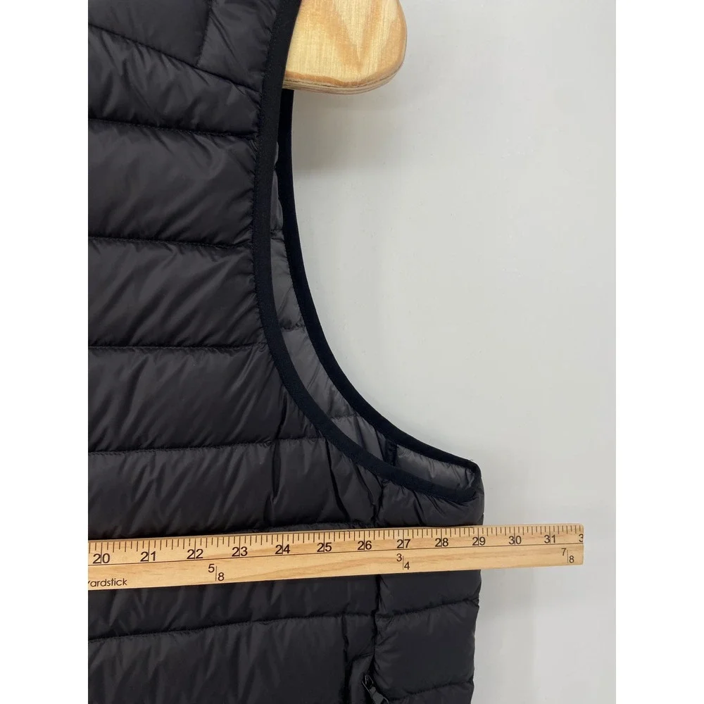 Solaris Down Puffer Vest Mens 3X Tall Black  Quilted Gorpcore Outdoor Packable